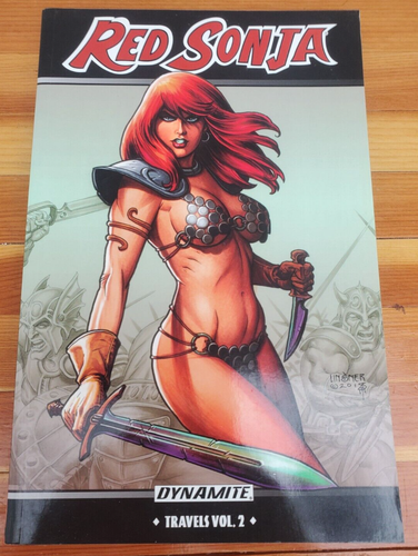 Red Sonja Dynamite Travels Vol. 2 Softcover Graphic novel. Clean copy
