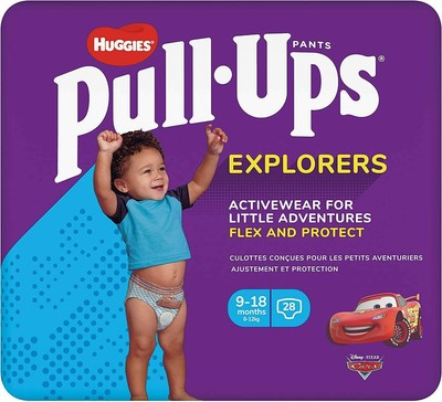 Huggies Pull-Ups Explorers Boy Cars 