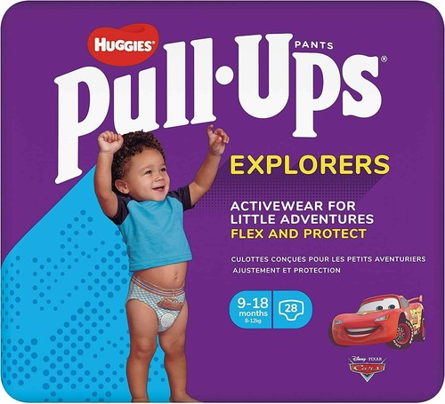 Huggies Pull-Ups Explorers Boy Cars 