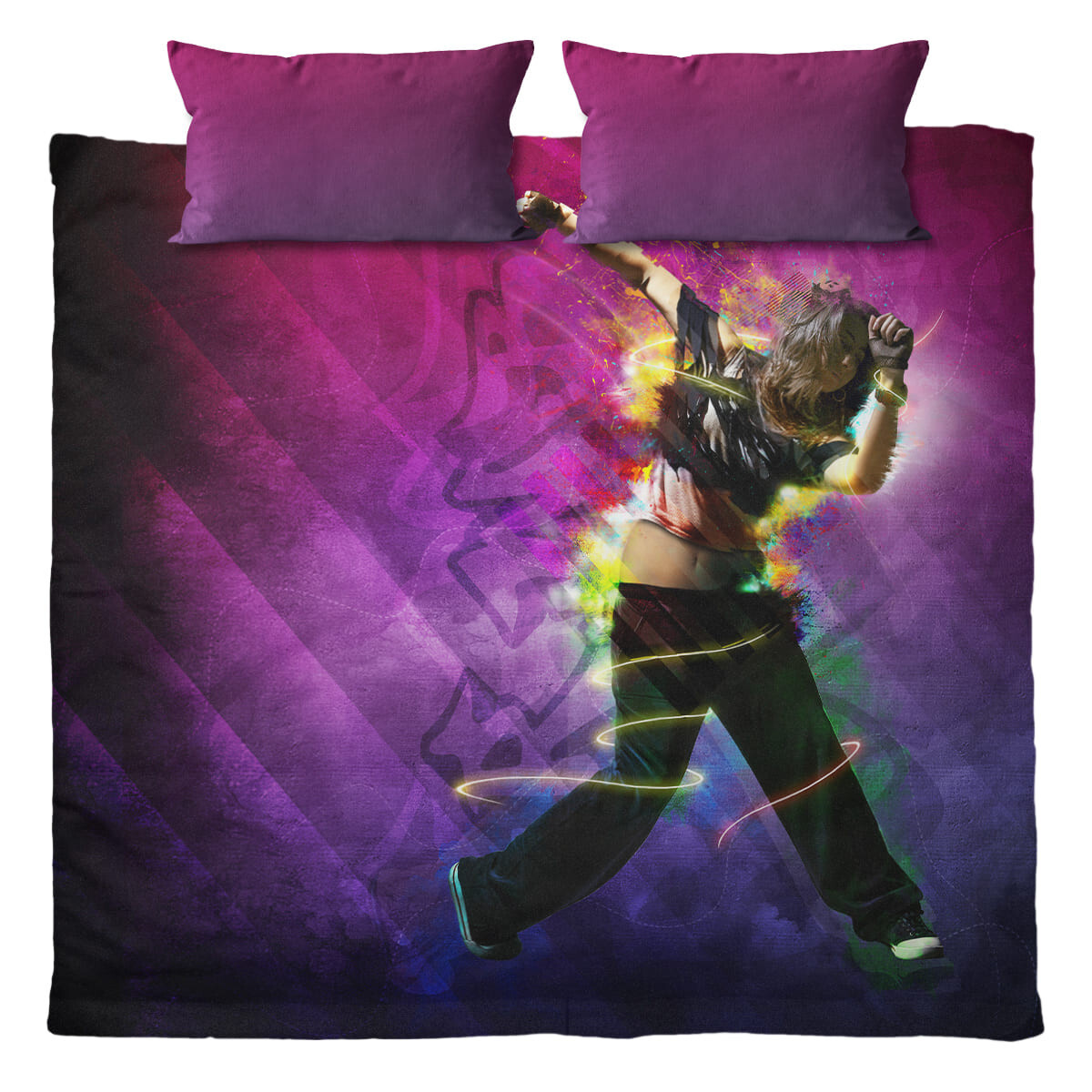 Linge de lit RnB 220x200 cm en pur coton au tissage haut de gamme et finitions soignées