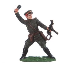 Tin Toy Soldier Russian Soviet WW2 Officer 54mm 310