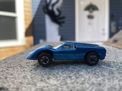 Ford J Car HOT WHEELS 1967 VINTAGE ORIGINAL REDLINE Blue / Black