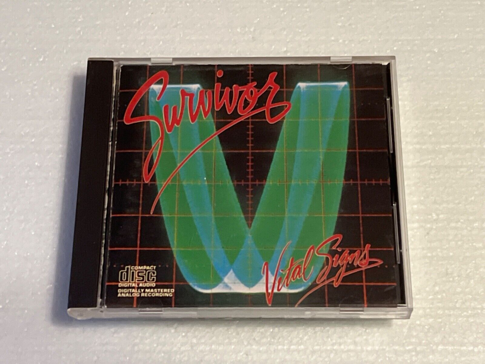 SURVIVOR [AOR] - VITAL SIGNS [1984 SCOTTI BROS] USA DADC CD SMOOTH EDGE CASE