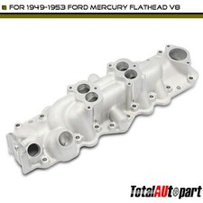 Dual Carburetor Intake Manifold For Ford Mercury Flathead 1949-1953 V8 2-barrel