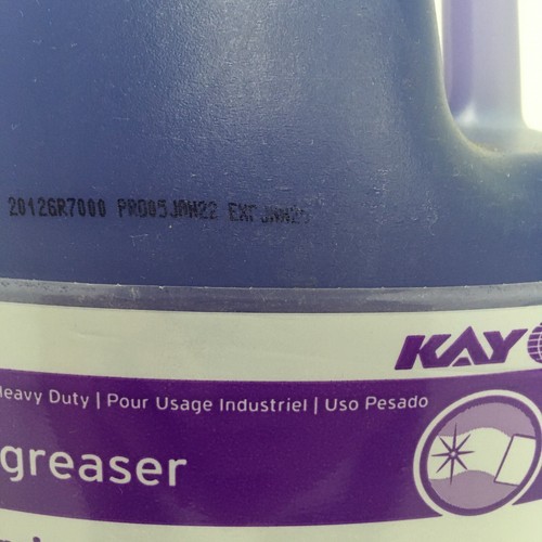 Ecolab Kay QSR HeavyDuty Degreaser, Food Plant/Industrial Use, 1 Gal
