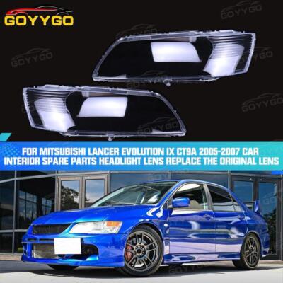 Autoscheinwerfer-Abdeckung für Mitsubishi Lancer Evolution IX CT9A 2005-2007