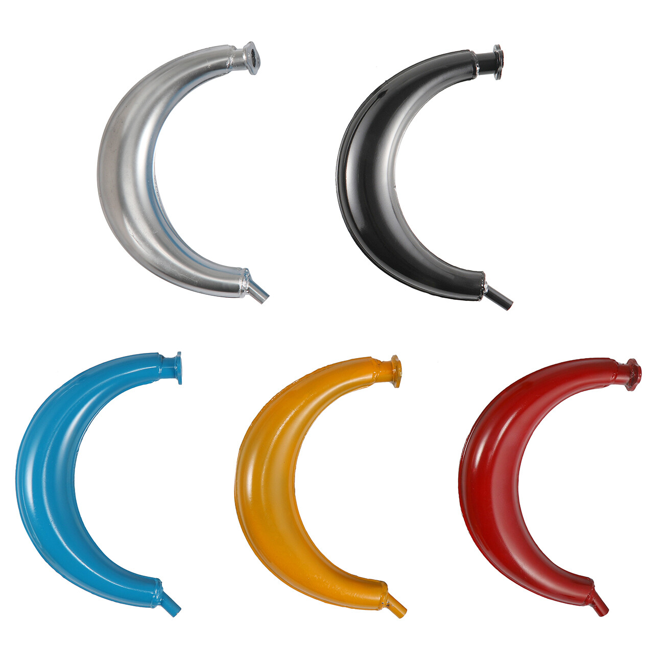 Banana Muffler Exhaust Pipe For 80cc 66cc 49cc Motorized Bicycle Engine
