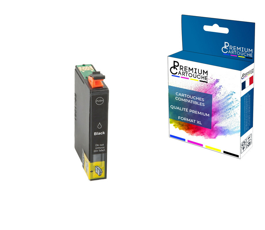 Cartouche compatible pour EPSON 405XL Noir de rechange pour imprimante jet d'encre WorkForce