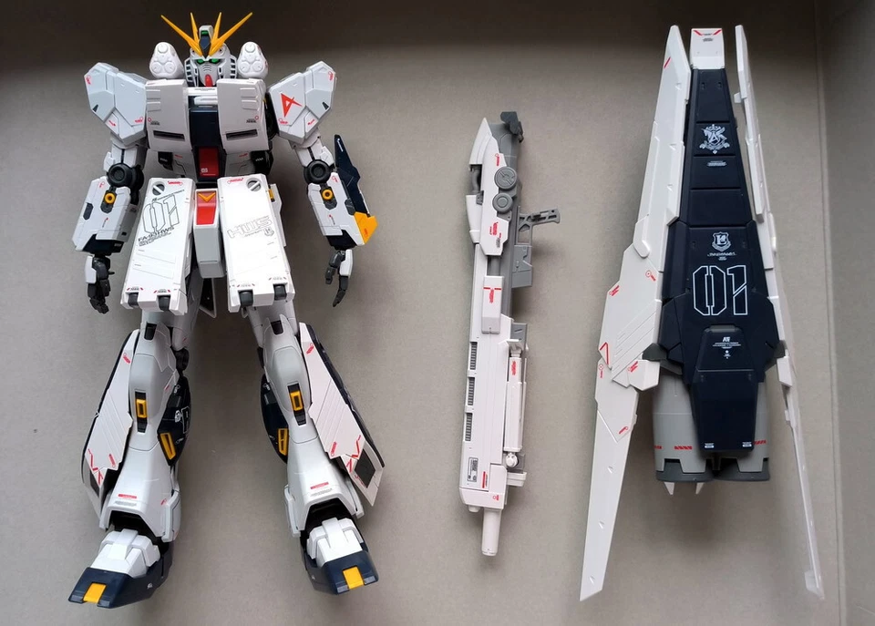 Juego de kit modelo HWS para MG 1/100 RX93 Nu Ver ka Foto 4 de 4