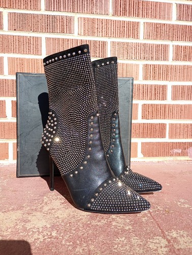 Akira-Azalea Wang: "Hit It From The Back" Stilettoabsatz Bootie Größe 10 mit Karton