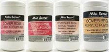 Mia Secret Cover Acrylic Powder 1.5 lbs/680g~Choose Cover Pink Rose Beige Blush