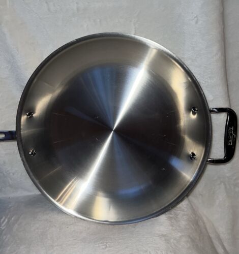 NUEVA SARTÉN SALTEADA DE 12” CON NÚCLEO DE COBRE DE ACERO INOXIDABLE TODO REVESTIDO - Imagen 4 de 12