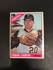 1966 TOPPS FRANK CARPIN, #71, EX/MT (Free Shipping On Any 3!)