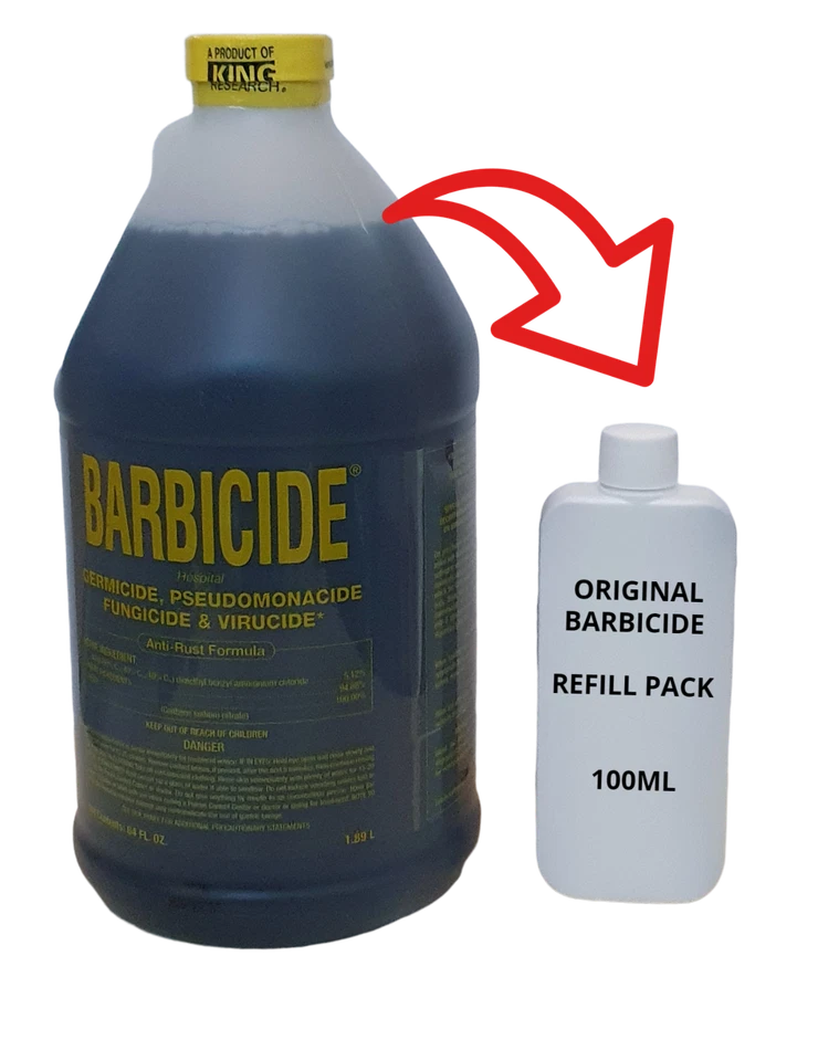 original Barbicide Disinfectant Germicide - 100ml refill pack