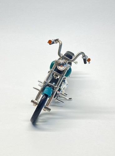 Spin Master Harley-Davidson Softail 1:20 Metal Maxx Diecast Bike FXDL Low Rider - Picture 2 of 11