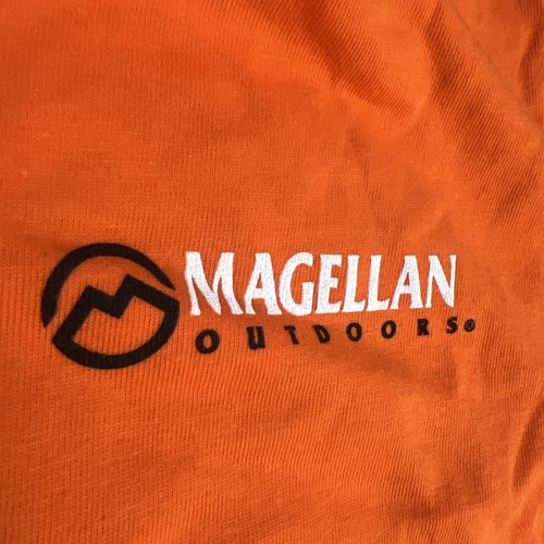 NWT Youth Magellan Outdoors Stay Back Alligator Orange T-shirt -YouthXL - Picture 4 of 9