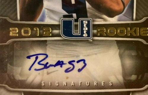 Bobby Wagner AUTO~RC # 225/225 Upper Deck SPX 2012 True Rookie Autograph SP #112 - Picture 2 of 3