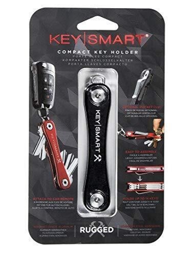 KeySmart Rugged Extended Compact Key Holder with Bottle Opener and Belt Clip - Picture 2 of 3