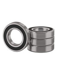  4 6006-2RS Premium Rubber Seal Ball Bearing C3 EMQ, 30x55x13, 6006 2RS 6006rs