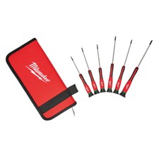 MILWAUKEE 48-22-2610 Precision Screwdriver Set,Torx R ,6 pcs