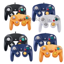 2 Pack for Nintendo GameCube Console Wii U Nintendo Switch PC Gamepad Controller