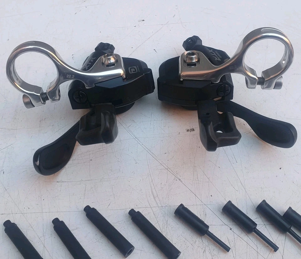 Shimano XTR M980 2/3 x 10s Shifter Set. SL-M980 + Cable Kit *SERVICED* ExCon - Image 2 of 4