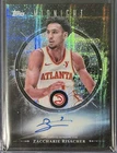 Topps 2025-26 Midnight Zaccharie Risacher Hawks Midnight Oil Marks #MO-ZR Auto