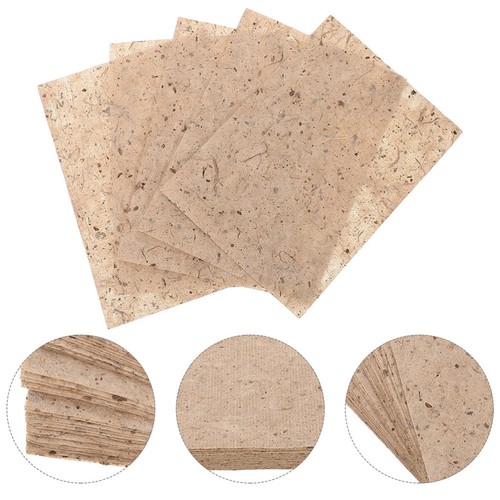 20 Pcs Paper Textured Handmade Vintage Writing Art Tissue Washi