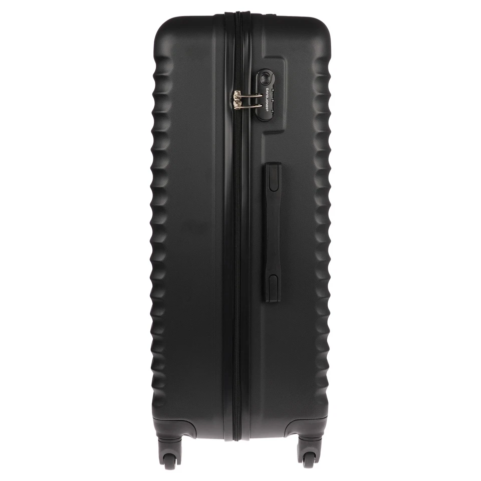 Koffer Grösse L Reisekoffer Travel Hartschalenkoffer Reisen Schwarz 44x46x28cm - Bild 3 von 4