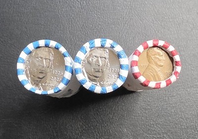1776-2026 D 5C  Jefferson Nickel Roll Semiquincentenial ''BUY 2 GET 1 PENNY ROLL''