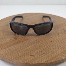 Nike Brazen EV0571 001 Sunglasses Mens One Size Black Gray Wrap Sport Plastic