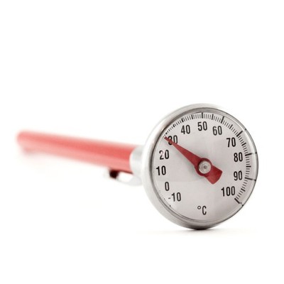 Edelstahl Einstichthermometer Wasserdicht Bratenthermometer Fleisch Thermometer