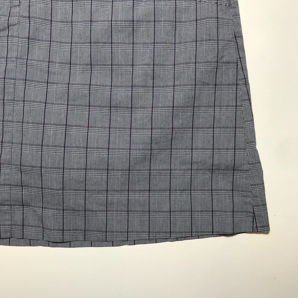Cutter & Buck Mini Skort Womens 8 Grey Glen Plaid Stretch Sporty Casual Pockets - Image 4 of 4