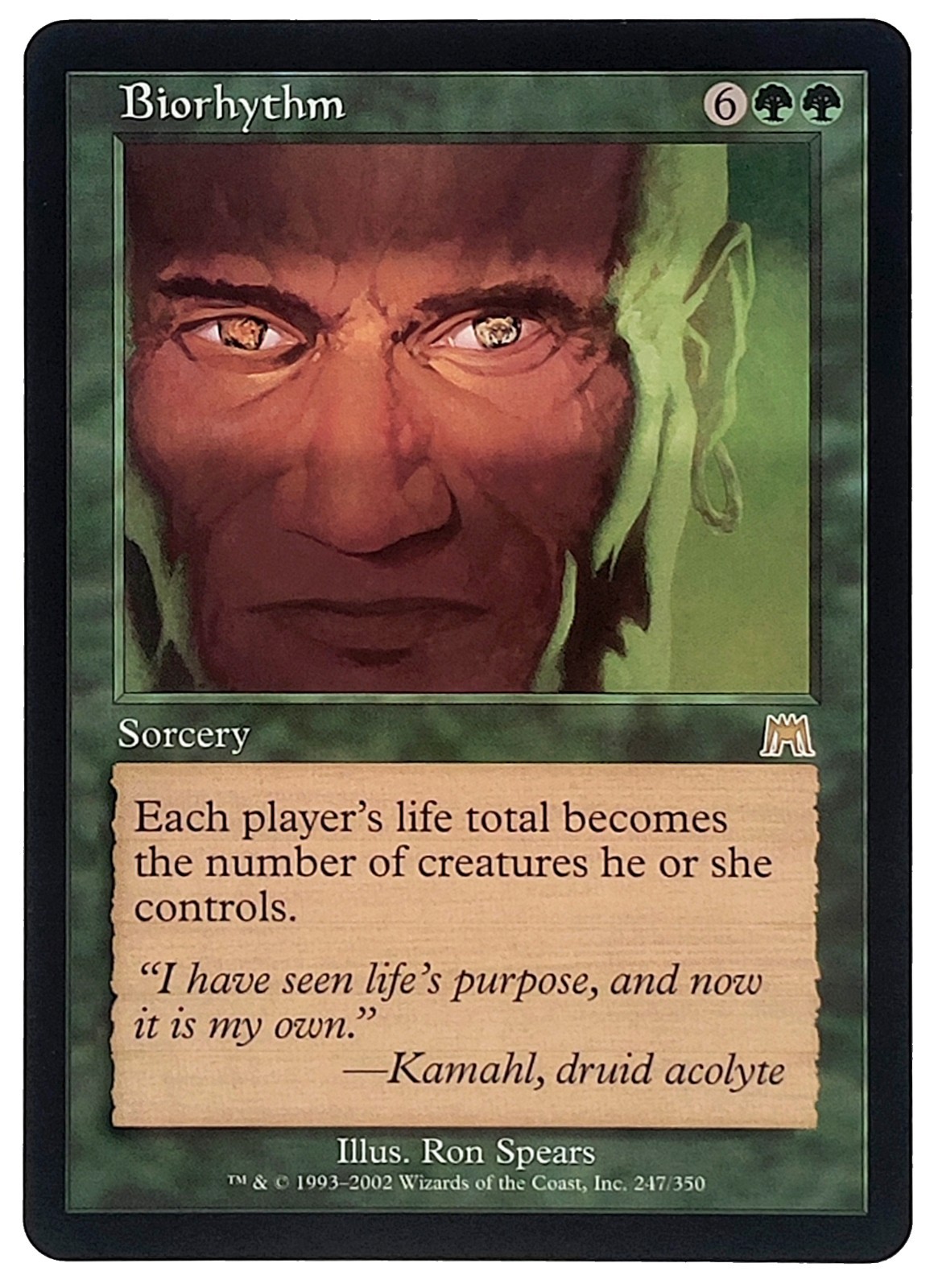 MTG Onslaught Biorhythm NM x1