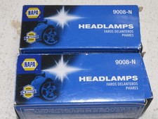 2) Napa 9008-N Headlight Bulb High, Low Beam H13 65/55W Open Box