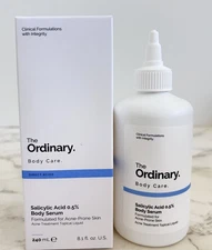 The Ordinary. Salicylic Acid 0.5% Body Serum  8.1oz/240ml New With Box