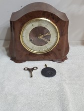 RESTORED SMITHS ENFIELD STRIKING MANTLE CLOCK THE ABARDAIR 1954.