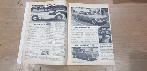 AUSTRALIAN MOTOR SPORTS MAGAZINE MAY 1965 HONDA S600 FIAT 850 DAIHATSU BERLINA - Picture 13 of 21