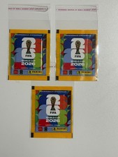 3x DIVERSI PACCHETTI LUCIDI PANINI McDonald's WORLD CUP 2026 BUSTINE BUSTINE SOBRES