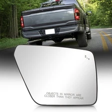 For Ford F150 2021-2025 Heated Mirror Glass W/ Blind Spot Right Passenger Side