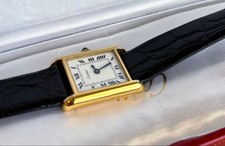 Cartier Pre-Mast Tank Sm Manual Winding Buckle Box Included 3