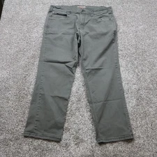 5.11 Tactical Pants Mens 37x29 Olive Green Relaxed Fit Cotton Blend Workwear