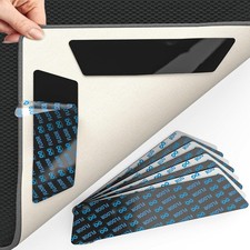 8Pcs Rug Grippers Non Slip Carpet Tape   Reusable Anti Curl for Hardwood Floor