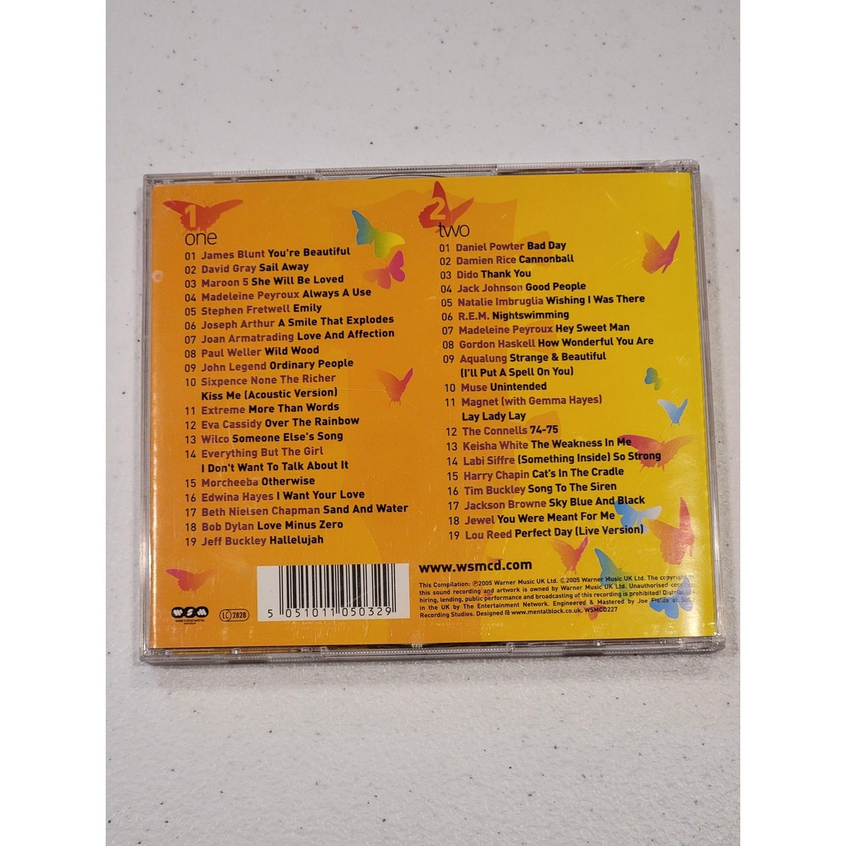 洋楽 262294 All in - the Cds Warner Strategic Marketing Acoustic Love Songs CD Compilation Pop