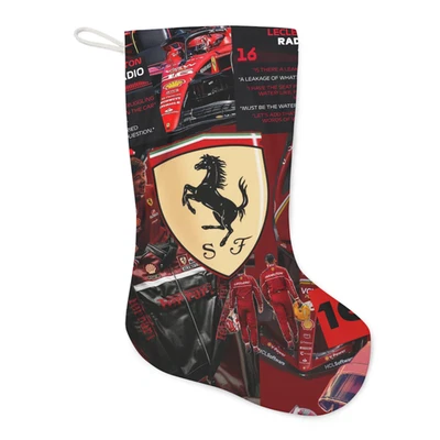 FERRARI F1 FORMULA 1 CALZA Befana Epifania NATALE REGALO Bambino/a Adulto