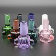 Color Lab Glass Slide Bubble Screen Tab Bowl 14 18mm Fitting Tobacco Hookah Bong