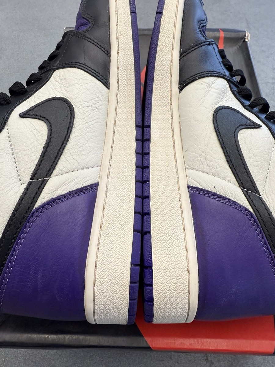 2018 Nike Air Jordan 1 Retro High OG Court Purple 555088-501 Size