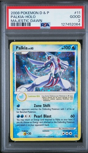 Palkia graded PSA 2 for sale on eBay