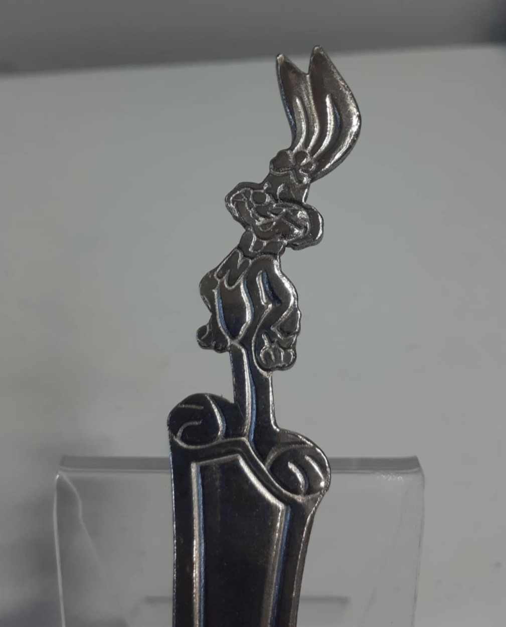 Nestle Nesquik Yellow Tumbler Set of 2 with Stainless Spoons Rabbit Print