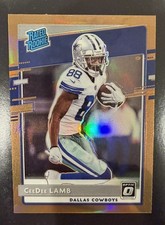 2020 Panini Donruss Optic - Rated Rookies CeeDee Lamb #156 Bronze Prizm (RC)